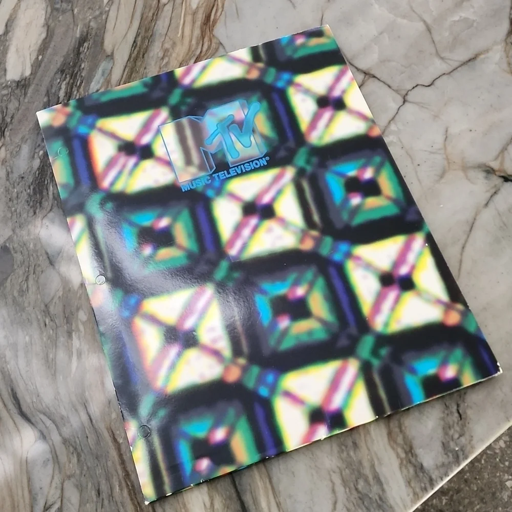 Vintage MTV Folder